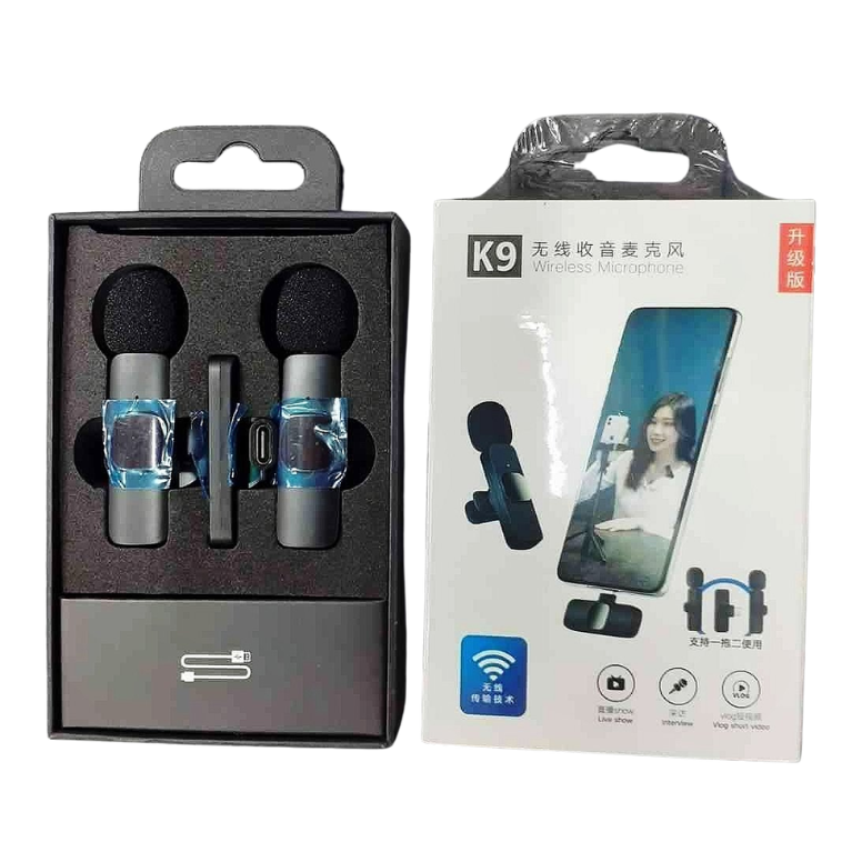 K9 Dual Professional Wireless Microphone