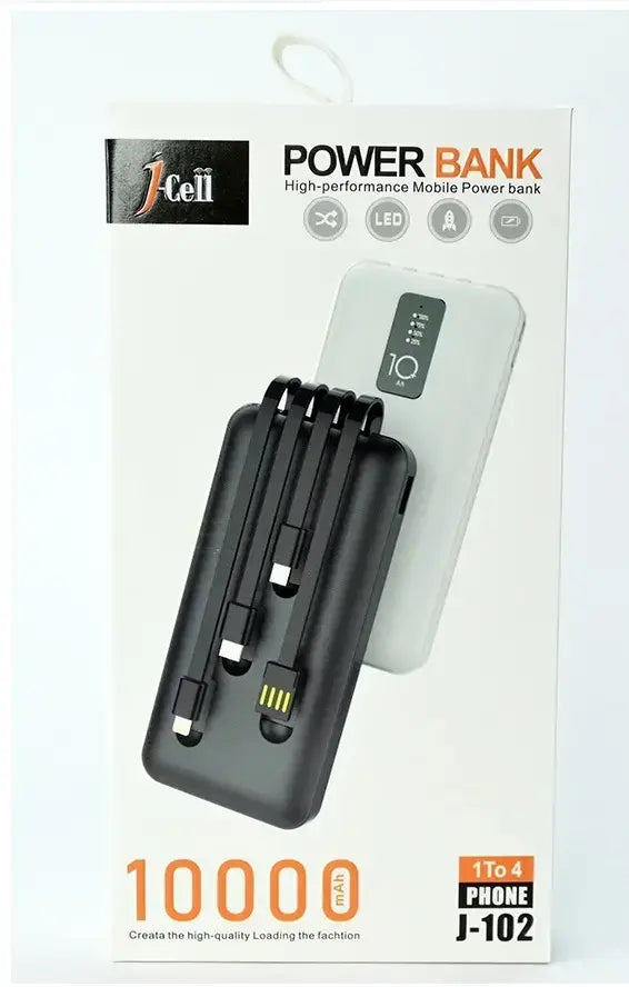 J-Cell J-102 10000mAh Power Bank