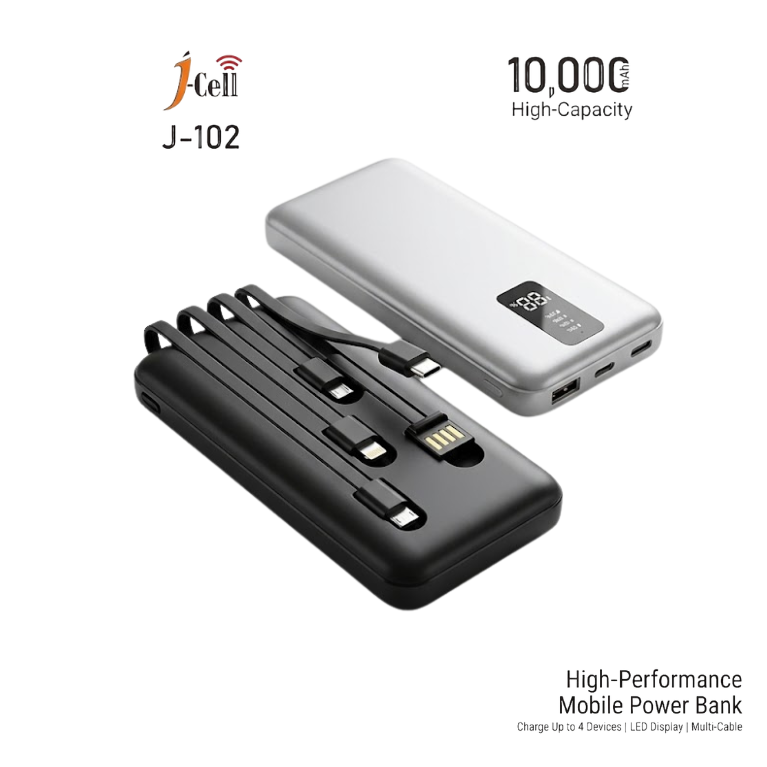 J-Cell J-102 10000mAh Power Bank