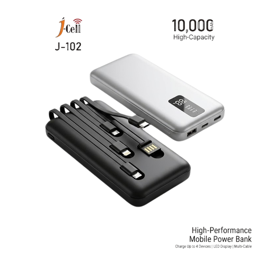 J-Cell J-102 10000mAh Power Bank
