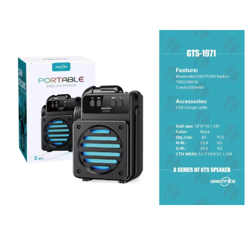 Greatnice GTS-1971 Portable Bluetooth Speaker